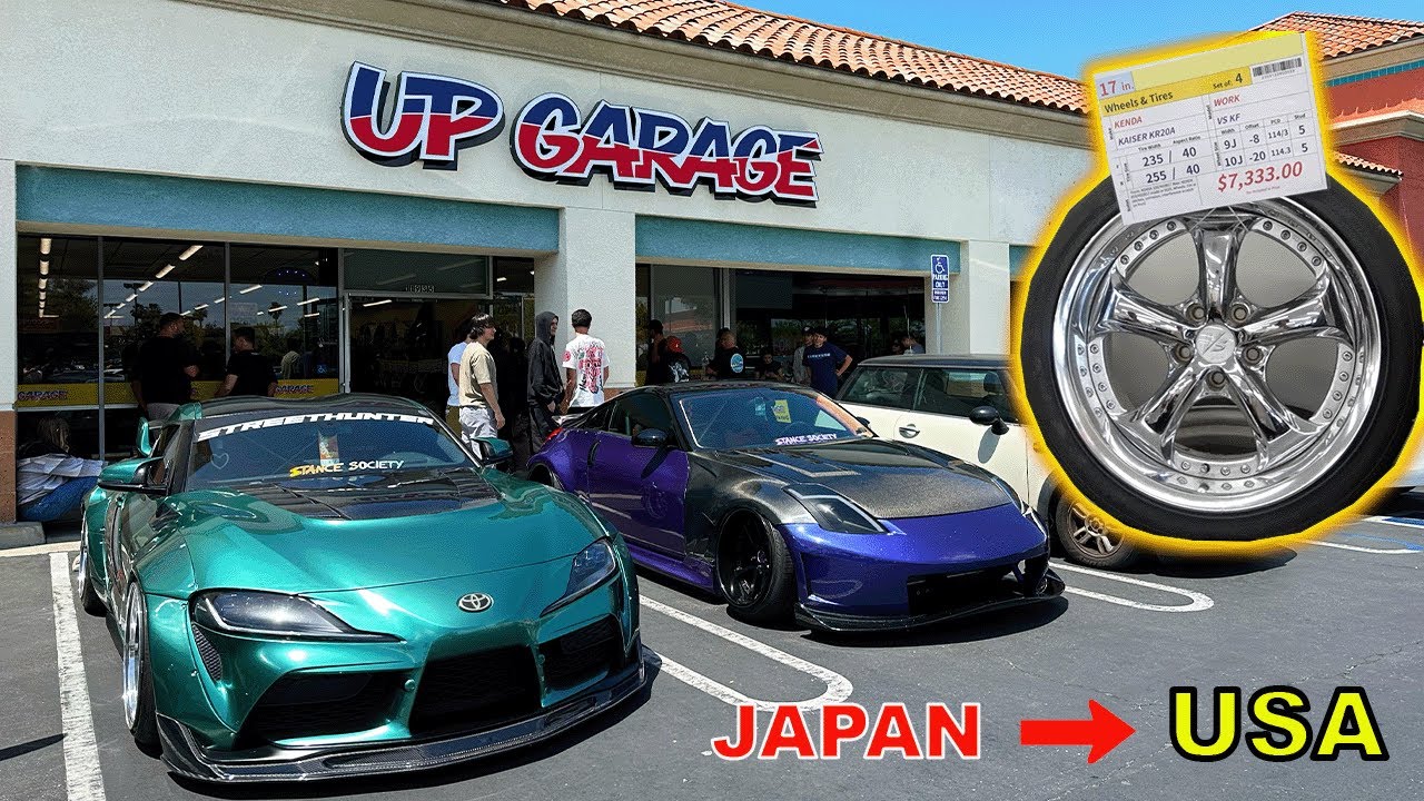 Visiting the First UpGarage In the USA & Things Were CRAZY Compared to Japan!!!