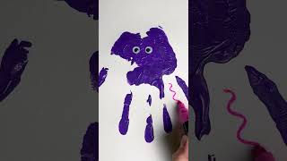 Mimi’s Handprint Jellyfish Art! 🖐️🎨 Dive into Ocean Craft Fun! #KidsCrafts #DIYKids