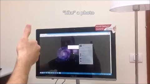ASUS AiO Gesture Control Powered by PointGrab ZOOM