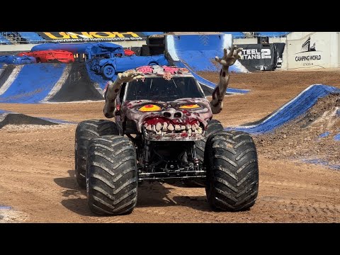 Monster Jam World Finals 21 XXI FULL SHOW - Skills - High Jump - Freestyle 05/22/22 Orlando Florida