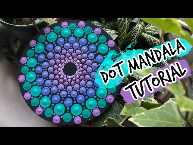 How to seal your coasters after dot painting, dotting mandalas