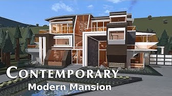 Bloxburg: California Modern Mega Mansion (Full Speedbuild $935k) 
