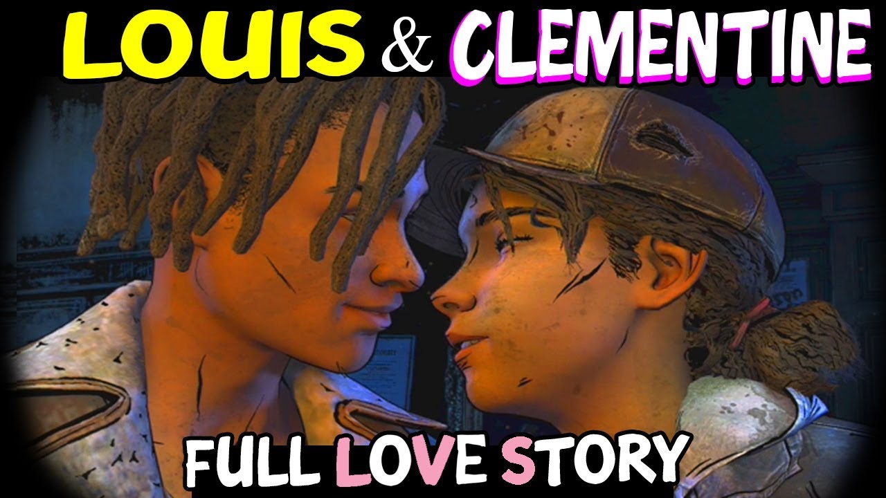 Louis And Clementine Full Love Story The Walking Dead The Final Season All Episodes Louis