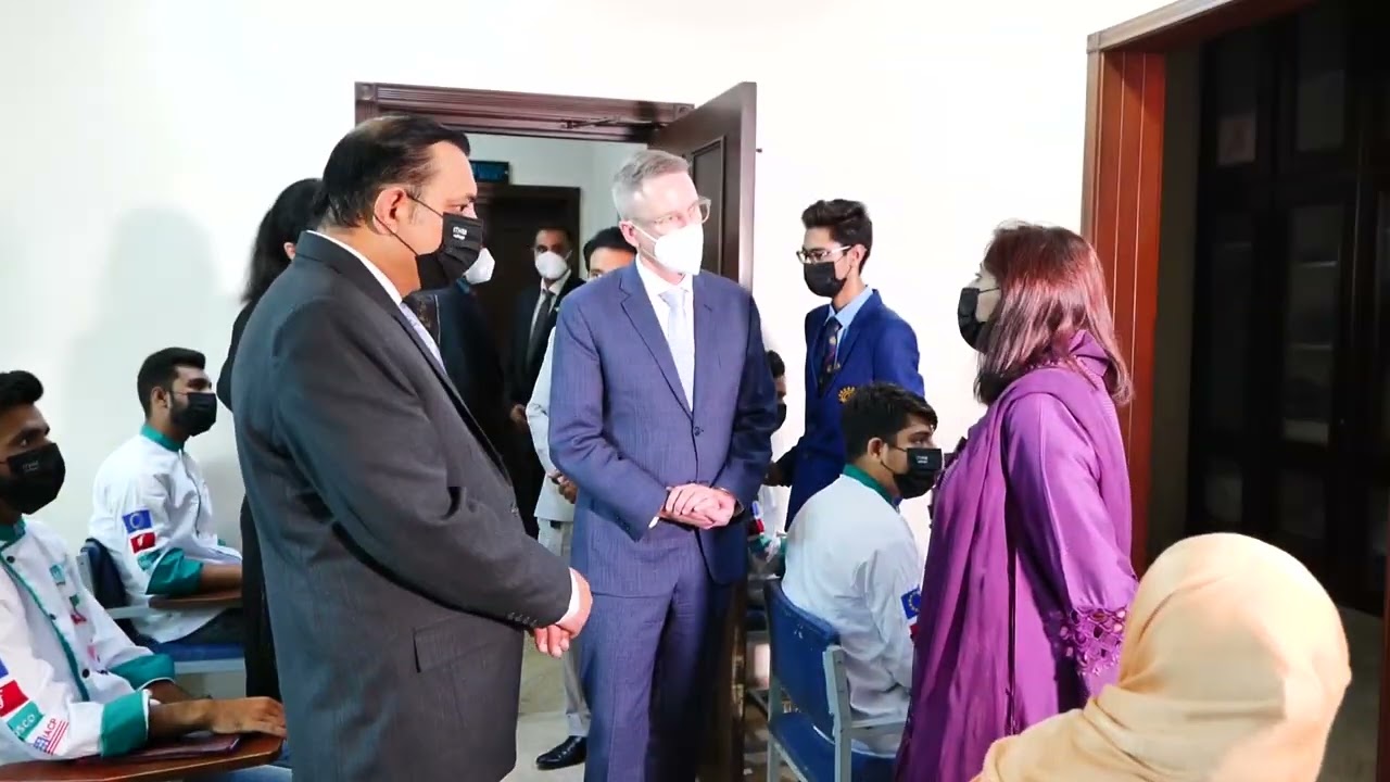 Dr. Geoffrey Shaw, Australian High Commissioner Visit of ITHM College .