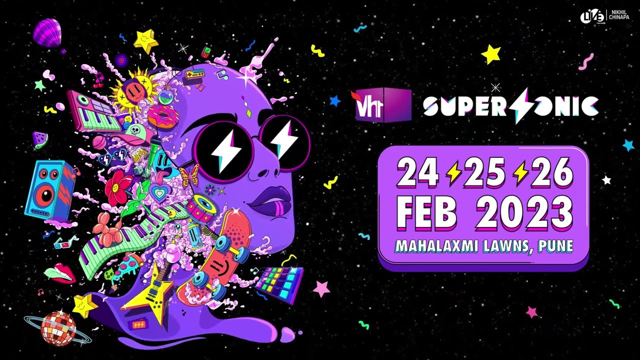 Vh1 Supersonic 2023 Official Announcement | 24-25-26 Feb | Pune