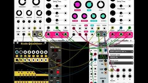 VCV Rack | Ambient Textures | Best software Modular Synthesizer | Rings, Clouds, Delays