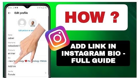 How To Add Link In Instagram Bio - Full Guide