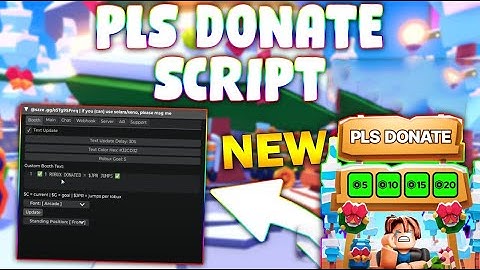 *NEW* PLS DONATE Script (PASTEBIN 2025) (AUTOFARM, FAKE MESSAGE, AUTO CHAT, FIND RICH SERVERS)