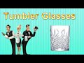 Glassware tumbler glasses