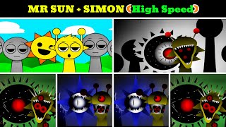 ⚔️ Epic Speed Battle: Mr. Sun vs Simon – ULTRA Remix Clash! 🎶 | Incredibox Mod screenshot 1