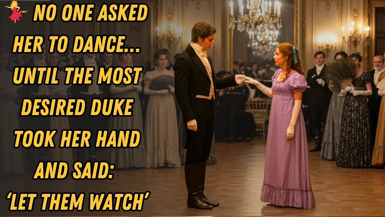 💃 NO ONE ASKED HER TO DANCE… UNTIL THE MOST DESIRED DUKE TOOK HER HAND AND SAID “LET THEM WATCH”