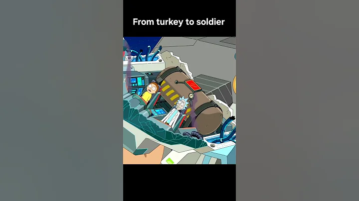 From turkey to soldier #rickandmorty #shorts thumbnail
