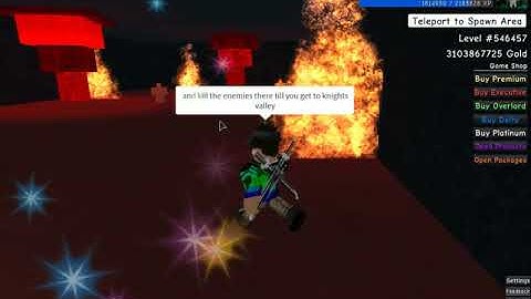 (OUTDATED) Roblox | Infinity RPG how to level up fast