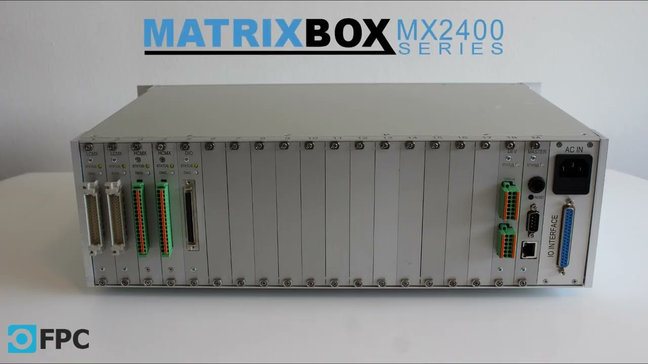 Matrix Box - Switching System for Test Automation Developed by FPC