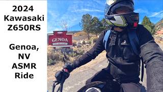 2024 Kawasaki Z650RS | Motorcycle ASMR Ride | Genoa, NV