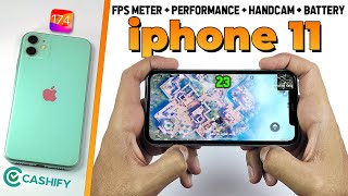 iPhone 11 refurbished Gaming Review 🔥 RenderLag , FrameDrop Test 👍 Bgmi 2024