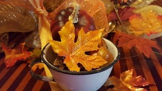 Easy and Affordable Fall Decorating