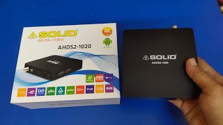 Solid 1020 Android 4k Satellite Dd Free DIsh Set Top Box Mpeg4 Hd | Dlna Iptv Profile