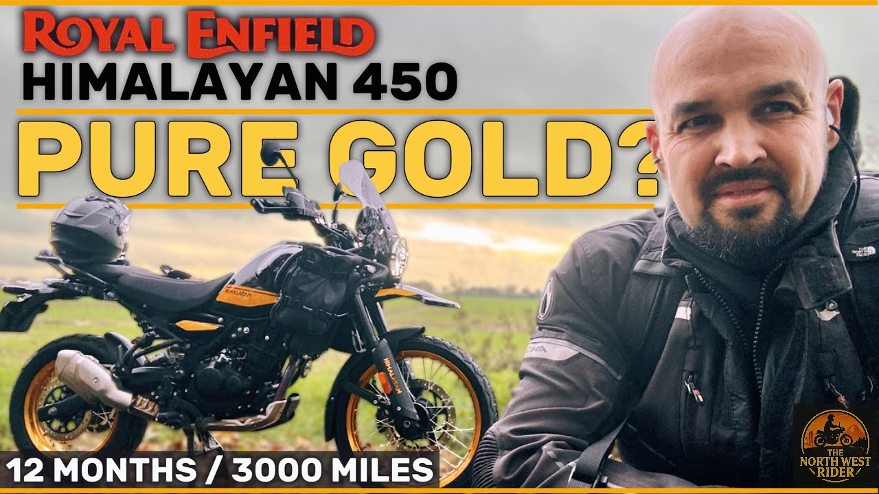 Royal Enfield Himalayan 450 2024 года | Год спустя | Всё ещё «как золото»? | Отзыв владельца за д...