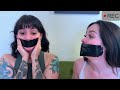 Two Girls Testing Duct Tape Self Taped Ducttape Tape Girls Test Funny 