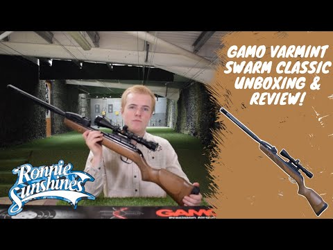 Gamo Varmint Swarm Classic Air Rifle Unboxing & Review | Ronnie Sunshines