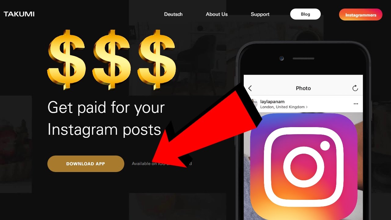 instagram influencers guide to takumi only 1000 followers needed to start earning making money - how many instagram followers before you get paid