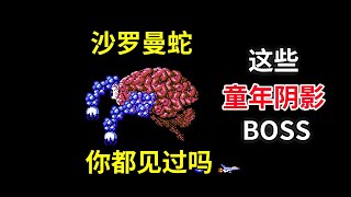 【沙罗曼蛇】【Salamander】这些童年阴影boss你都见过吗——小时候当恐怖游戏玩