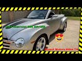 2005 CHEVROLER SSR HARD TOP CONVERTIBLE LS2 6.0L V8 SILVER USED FOR SALE REVIEW SPECS INFO