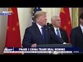 CHINA TRADE DEAL: President Trump Signs HISTORIC Phase 1 Trade Deal