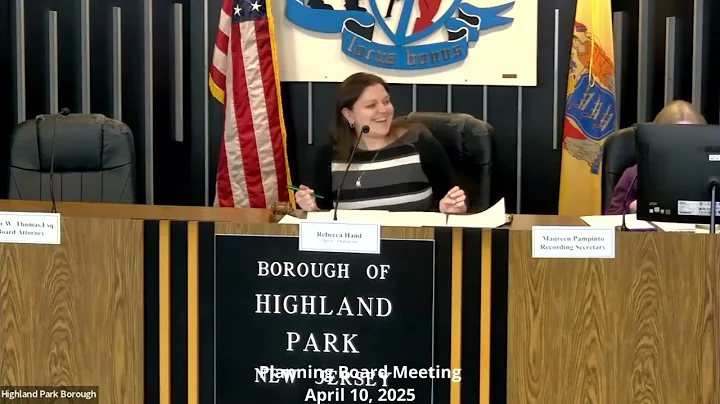 Planning Board Meeting -  April 10, 2025