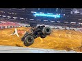 Monster Jam Monster Mutt Freestyle Backflip Arlington, TX 3-2-2024