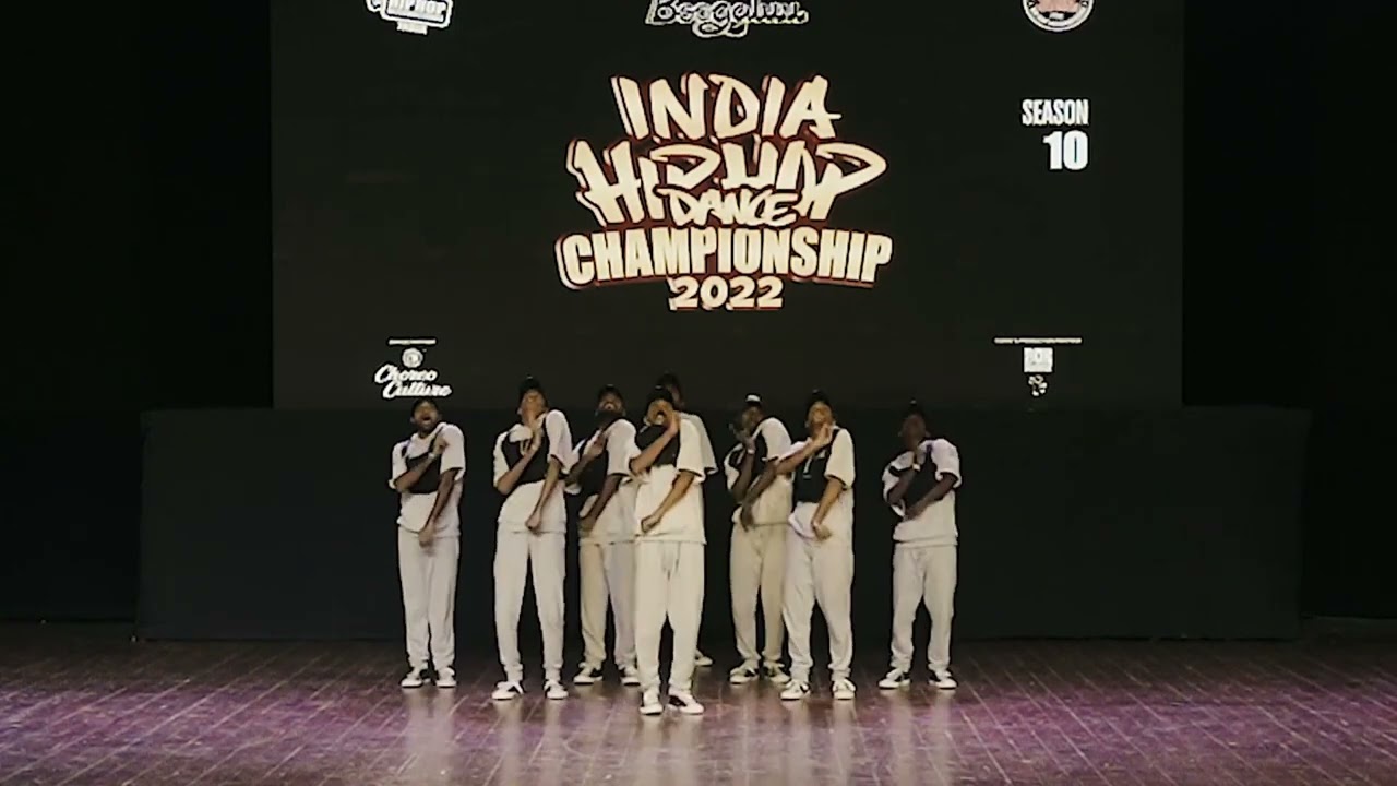 India hip hop dance championship 2022 Winner Gold Medalist beatoncrew