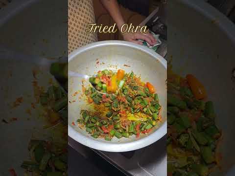 Fried Okra By Mom #flavoursandviewsbymina #uk #food #cooking #easyrecipes #foodie