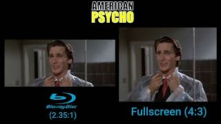 American Psycho (2000) | Hey Paul Scene | Blu-Ray Vs Fullscreen