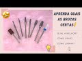 BROCAS PARA UNHAS - APRENDA QUAIS AS CERTAS PARA USAR!