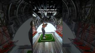 Pov: You Hit A Golf Shot Out Of A Cargo Plane… #Ad