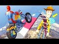 DESAFIO DE SUPER MOTO NO MOUNT CHILIAD COM WOODY DO TOY STORY PARA ATRAPALHAR