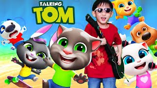 Finally All Together My Talking Tom Friends In Real Life And More Nate Stories