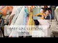 12 MONTH OLD BABY CLOTHING HAUL