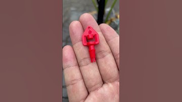 Béc bọ nano Knet 360 độ họng 1.0mm lưu lượng 30-40L/H bán kính tưới 0.8 mét chân ren 5mm gạch 6mm