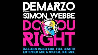DeMarzo feat. Simon Webbe - Do You Right (Special Dub Mix) • (Preview)