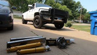 2001 2wd Dodge 3500 Shocks and Wheel Bearing Replacement