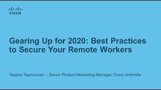 Gearing Up for 2020: Best Practices to Secure Your Remote Workers screenshot 1