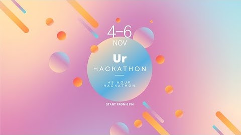 Ur-Hackathon Promo | 48-Hour long Web3 Hackathon