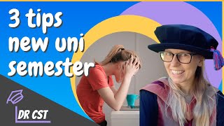 UNIVERSITY NEW SEMESTER - Students, Lecturers, Professors, 3 TIPS to SETTLE IN TO TERM! #university News