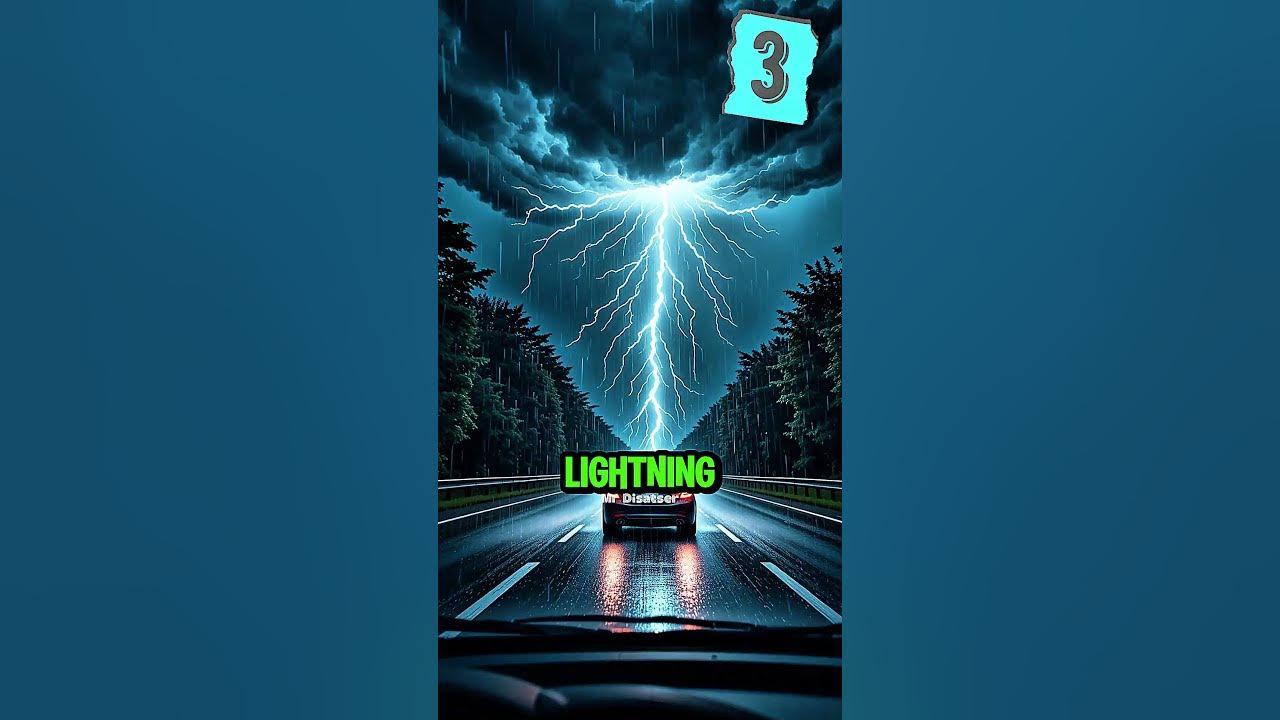 Top 5 Most Violent Lightning Strikes Ever Caught On Camera 😥😮!