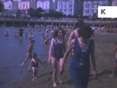 1970s Beach Holiday, UK Family Home Movies - YouTube