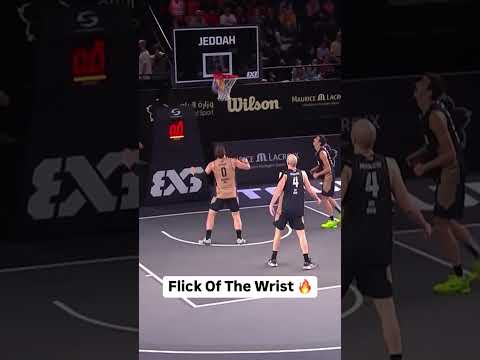 Made the impossible look easy 😱 #3x3Basketball
