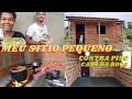 SITIO DO ZERO+obra na casa da roça/almoço na roça+MUITA FARTURA+VIDA NA ROÇA+OBRA NO SITIO/OBRA/CASA