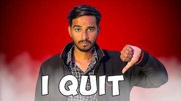 Why I Quit Editing 😢 Virender Singh